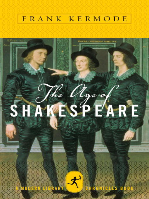Title details for The Age of Shakespeare by Frank Kermode - Available